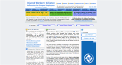 Desktop Screenshot of injuredworker.org