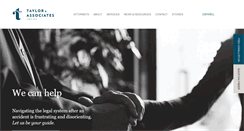 Desktop Screenshot of injuredworker.com